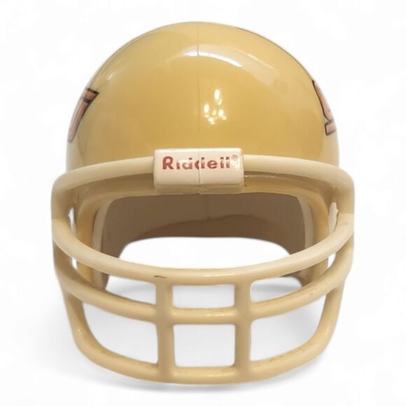 Oklahoma State University Cowboys OSU Mini Football Helmet, Riddell, 2", Pre-own - Picture 3 of 7